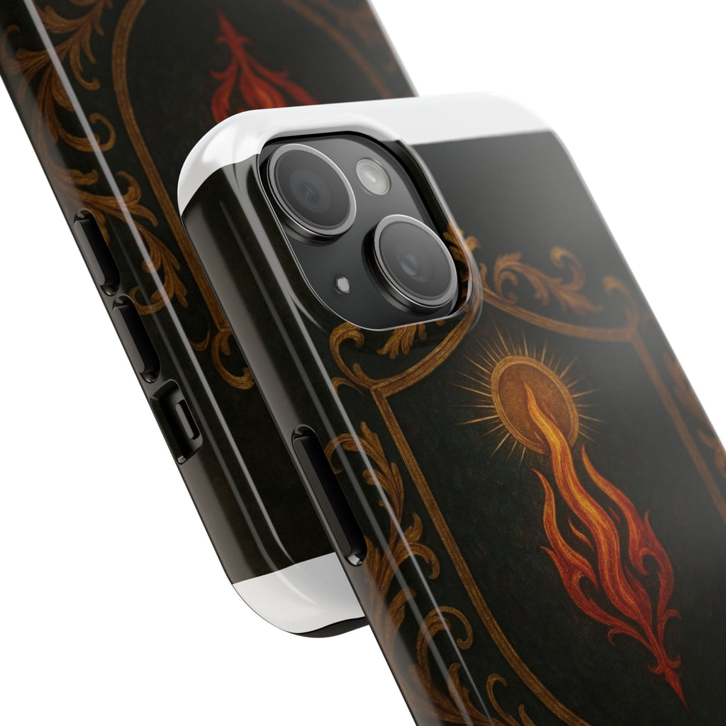 Elegant Keeper of Flame Phone Case - Tough and Stylish, Perfect Gift for Fire Enthusiasts, Holidays, and Daily Use
